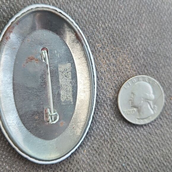 Mermaid Moon Brooch Pin - Picture 3 of 3